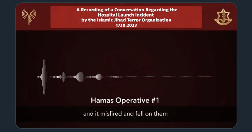 Israeli Intelligence Suddenly Able To Intercept Hamas&nbsp;Communications