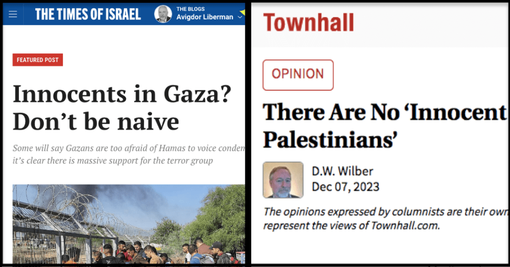 Israel Apologists Are&nbsp;Psychopaths