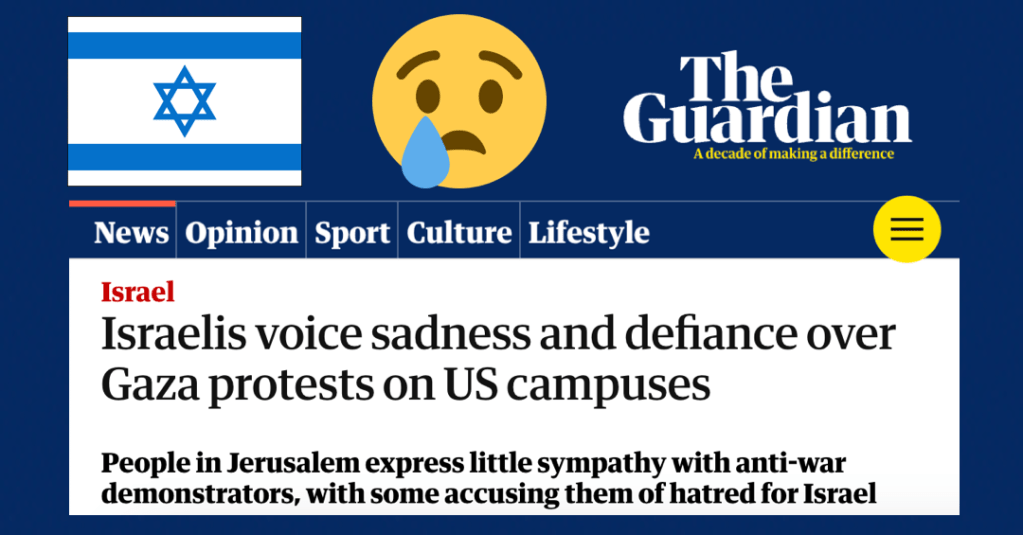 Israel’s Defenders Talk So Much About Feelings Because They Can’t Talk About&nbsp;Facts