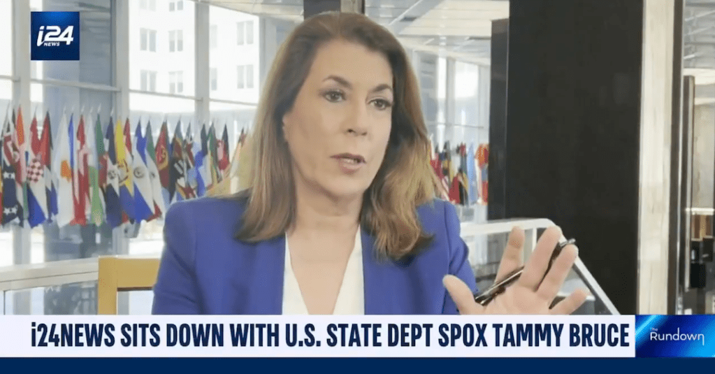 US State Department Spokeswoman Says Israel Is Greater Than&nbsp;America