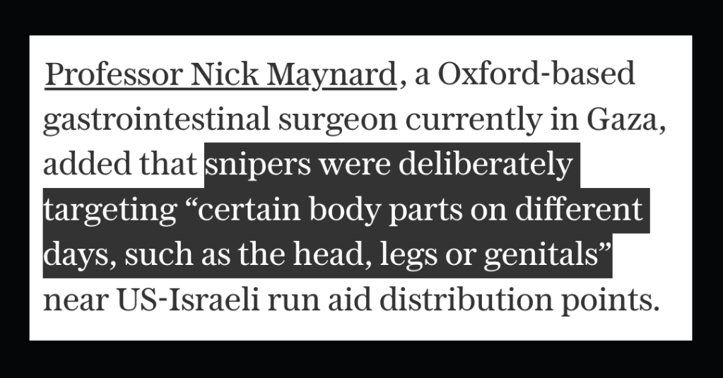 Israel’s Depravity Will Always Find New Ways To Shock&nbsp;You