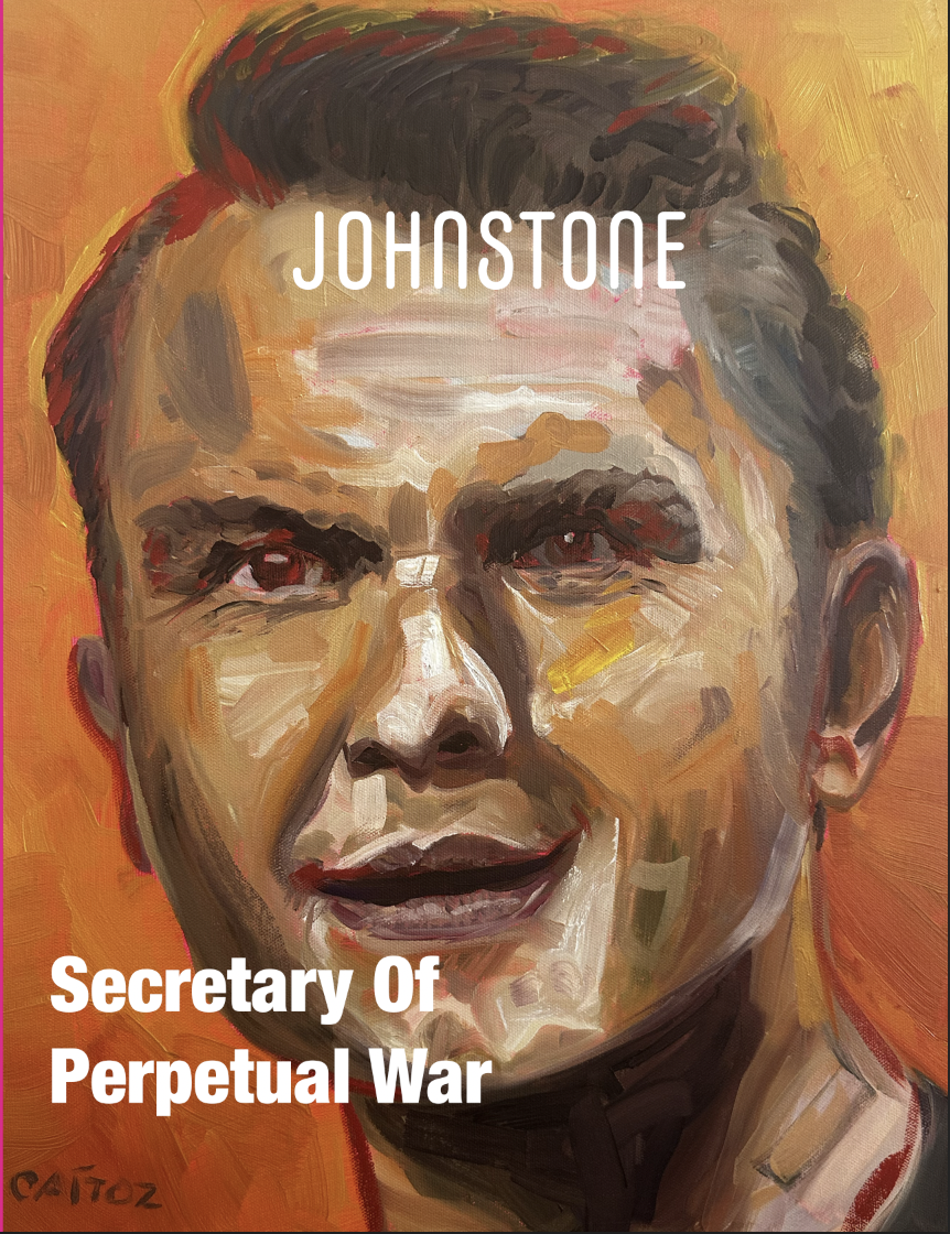 New Issue Of JOHNSTONE: Secretary Of Perpetual War
