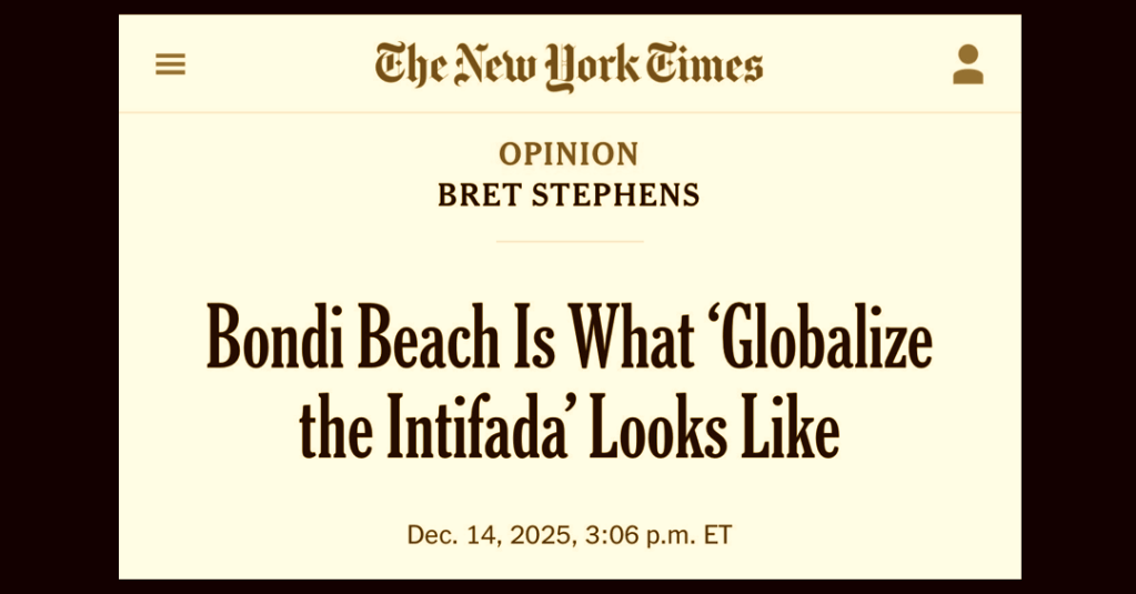 Israel Apologists Hasten To Use Bondi Shooting To Attack Anti-Genocide&nbsp;Activists